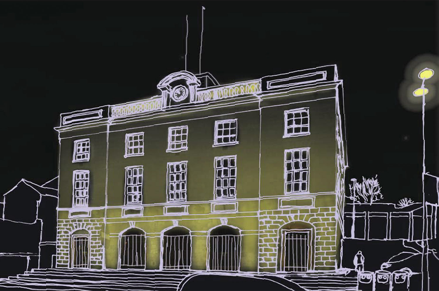 lighting concept drawing